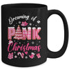 Dreaming Of A Pink Christmas Tree Cakes Xmas Holiday Mug | teecentury
