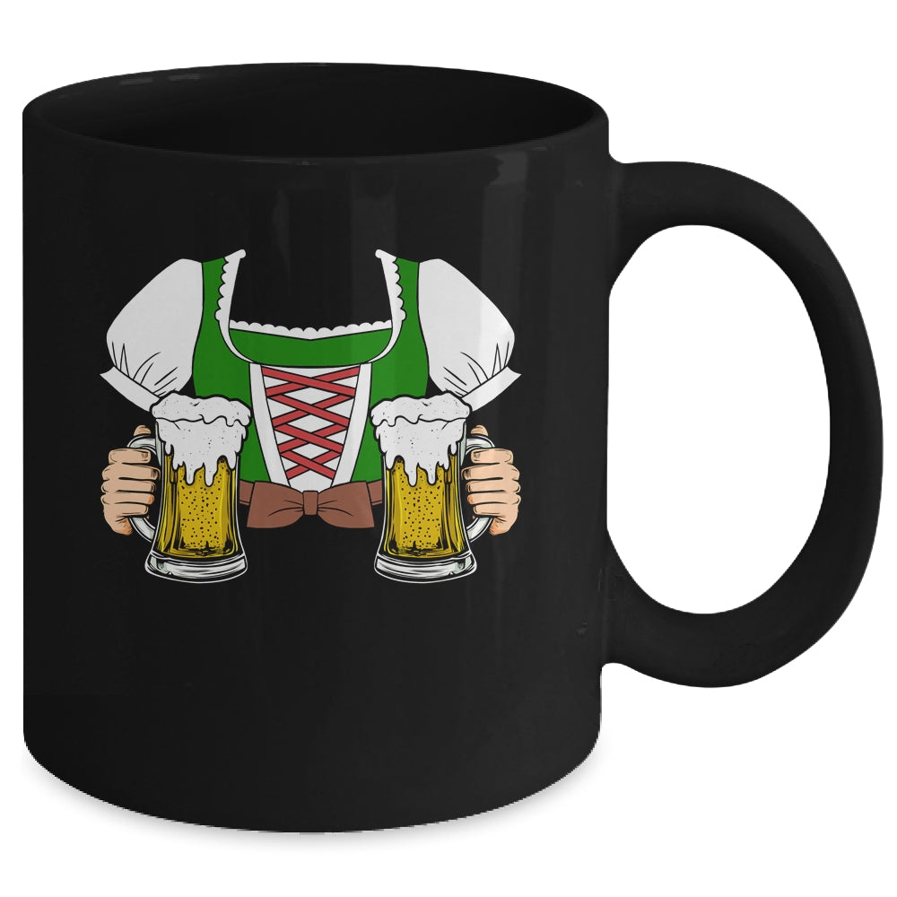 Drindl Costume German Bavarian Oktoberfest Festival Women Mug | teecentury
