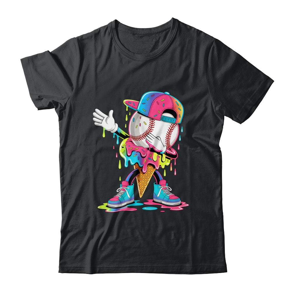 Dripping Baseball Drip Boys Ice Cream Drip Baseball Sport Shirt & Hoodie | teecentury