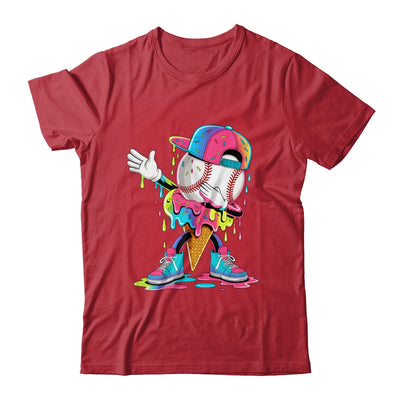 Dripping Baseball Drip Boys Ice Cream Drip Baseball Sport Shirt & Hoodie | teecentury