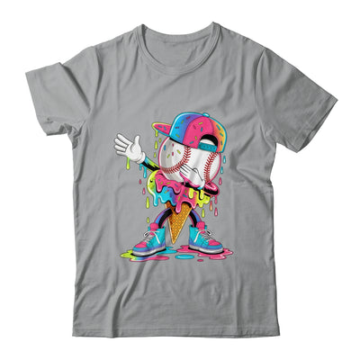 Dripping Baseball Drip Boys Ice Cream Drip Baseball Sport Shirt & Hoodie | teecentury