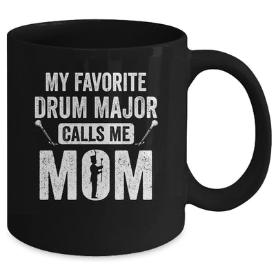 Drum Major Mom Funny Favorite Marching Band Parents Mug | teecentury