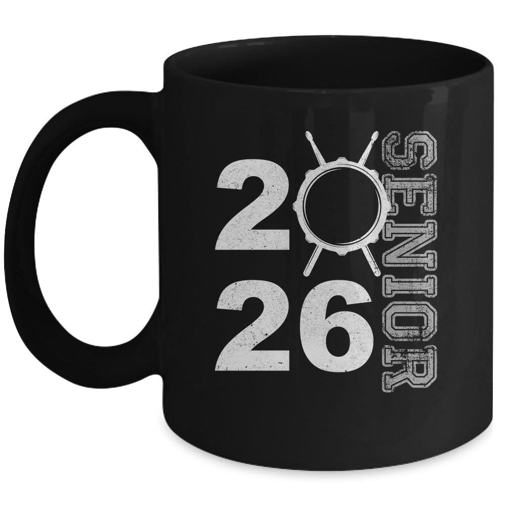 Drum Player Senior Class Of 2026 Marching Band Student Mug | teecentury