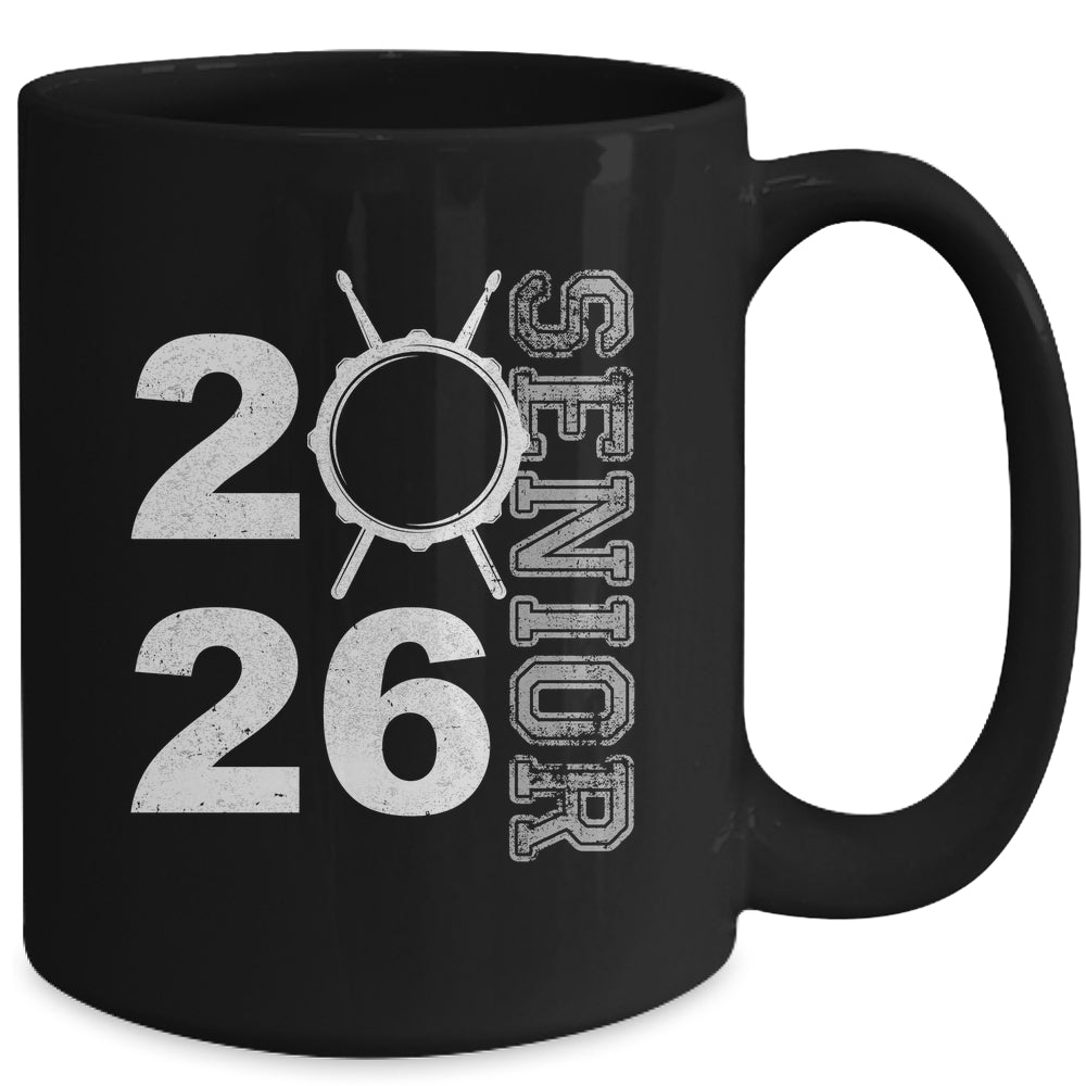 Drum Player Senior Class Of 2026 Marching Band Student Mug | teecentury