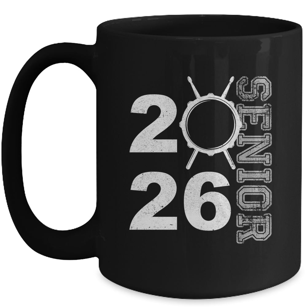 Drum Player Senior Class Of 2026 Marching Band Student Mug | teecentury