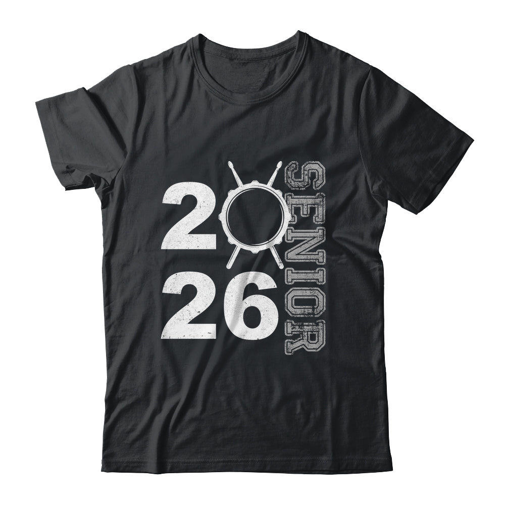 Drum Player Senior Class Of 2026 Marching Band Student Shirt & Hoodie | teecentury