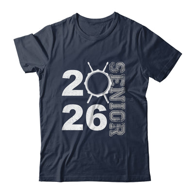 Drum Player Senior Class Of 2026 Marching Band Student Shirt & Hoodie | teecentury