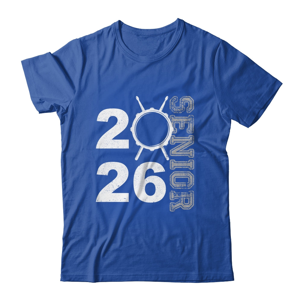 Drum Player Senior Class Of 2026 Marching Band Student Shirt & Hoodie | teecentury