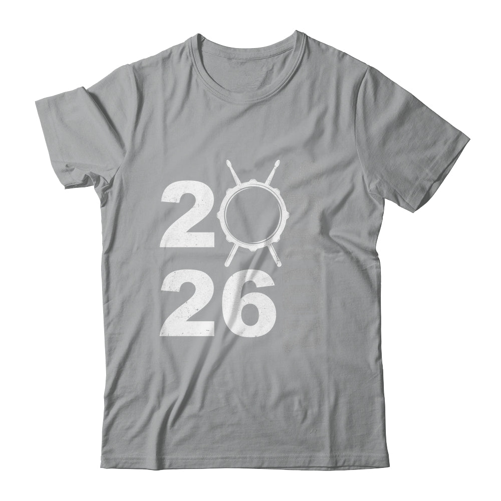 Drum Player Senior Class Of 2026 Marching Band Student Shirt & Hoodie | teecentury