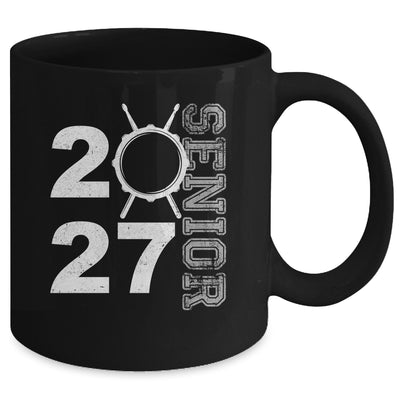 Drum Player Senior Class Of 2027 Marching Band Student Mug | teecentury