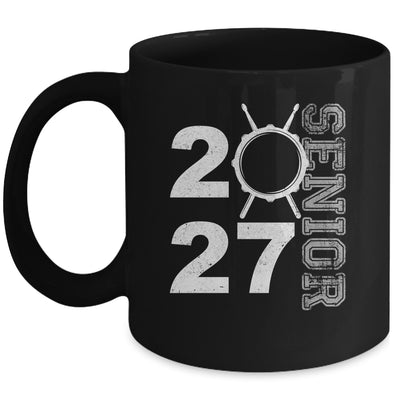 Drum Player Senior Class Of 2027 Marching Band Student Mug | teecentury