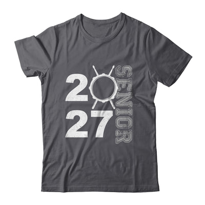 Drum Player Senior Class Of 2027 Marching Band Student Shirt & Hoodie | teecentury