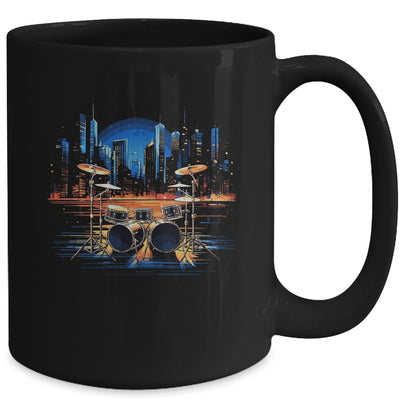 Drumset Drum Kit Music Drummer Drumming Drummer Band Mug | teecentury