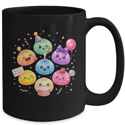Dumpling Birthday Party Cute Dumplings Squishy Kids Girls Mug | teecentury