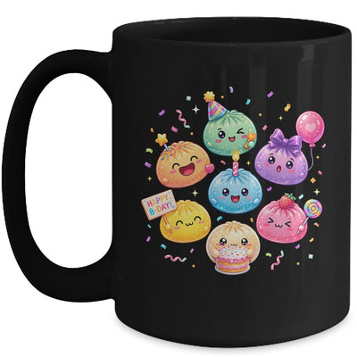 Dumpling Birthday Party Cute Dumplings Squishy Kids Girls Mug | teecentury