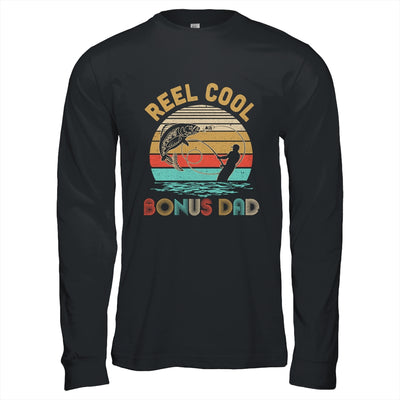 Vintage Reel Cool Bonus Dad Fish Fishing Father's Day Gift T-Shirt & Hoodie | Teecentury.com