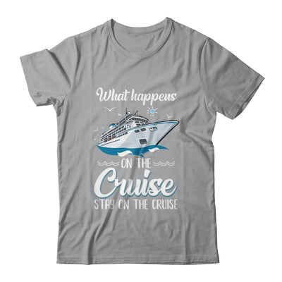 What Happens On The Cruise Stays On The Cruise Family T-Shirt & Tank Top | Teecentury.com