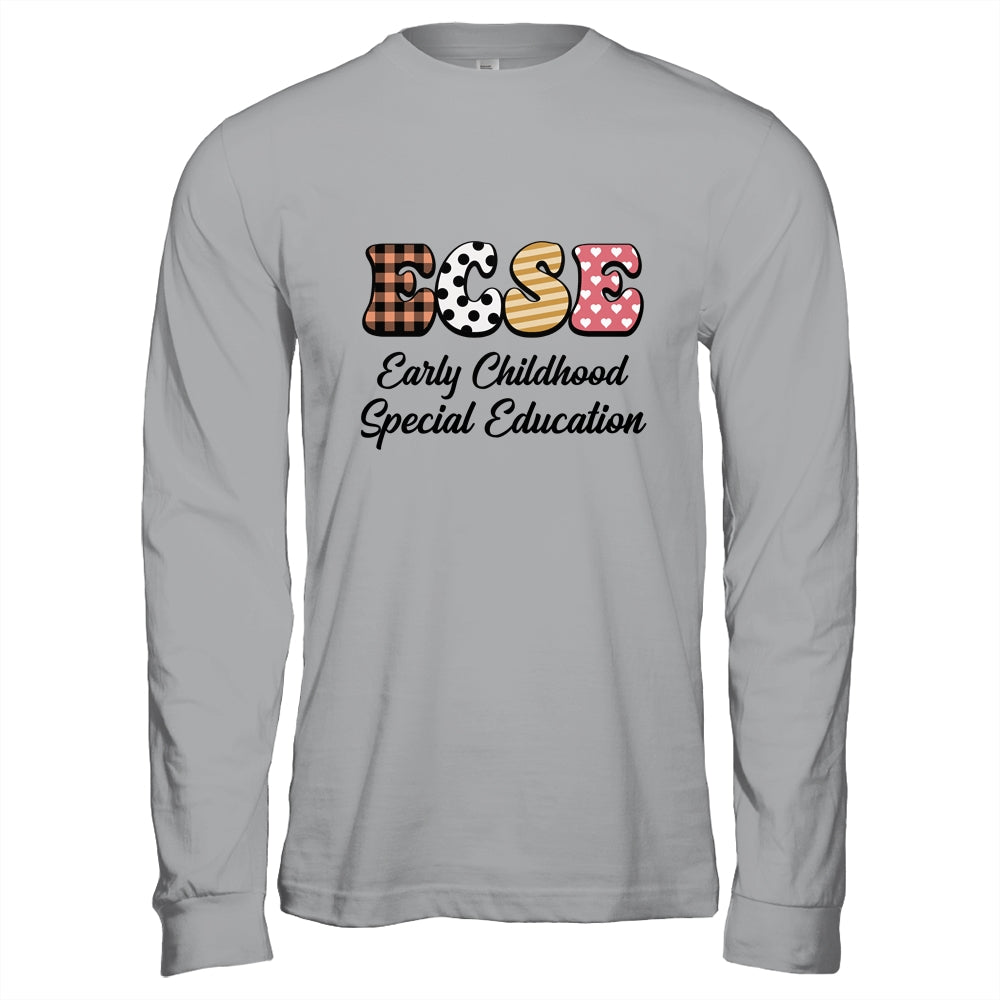 ECSE Early Childhood Special Education Back To School Shirt & Hoodie | teecentury
