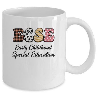 ECSE Early Childhood Special Education Back To School Mug | teecentury