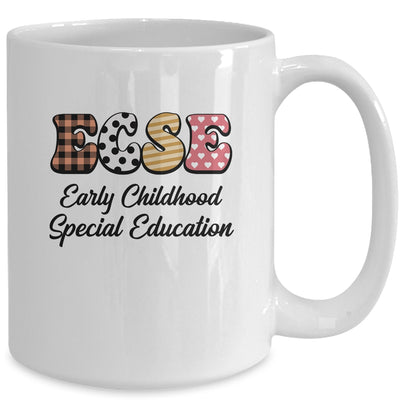 ECSE Early Childhood Special Education Back To School Mug | teecentury