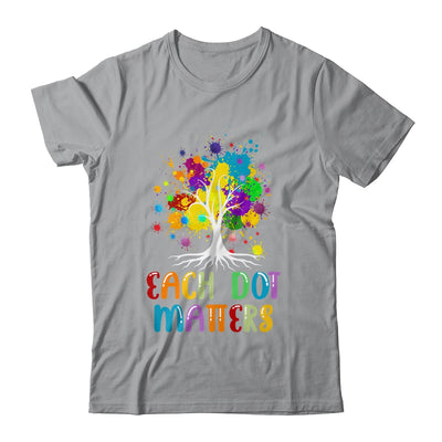 Each Dot Matters Colorful Polka Dot Unity Tree Shirt & Hoodie | teecentury