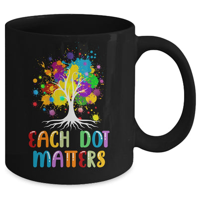 Each Dot Matters Colorful Polka Dot Unity Tree Mug | teecentury