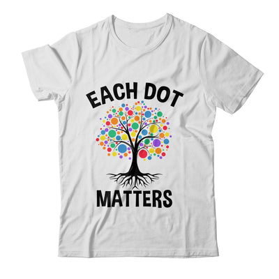 Each Dot Matters Colorful Tree Dot Day Polka Dot Shirt & Hoodie | teecentury