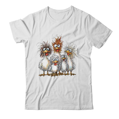 Eagerlys Colorful Funny Chicken Art Crazy Chicken Family Shirt & Tank Top | teecentury