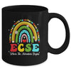 Early Childhood Special Education SPED ECSE Crew Groovy Cute Mug | teecentury