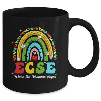 Early Childhood Special Education SPED ECSE Crew Groovy Cute Mug | teecentury
