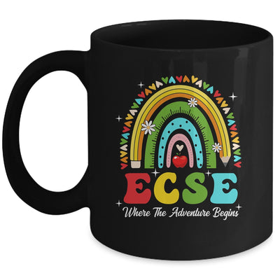 Early Childhood Special Education SPED ECSE Crew Groovy Cute Mug | teecentury