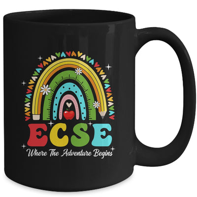 Early Childhood Special Education SPED ECSE Crew Groovy Cute Mug | teecentury