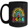 Early Childhood Special Education SPED ECSE Crew Groovy Cute Mug | teecentury