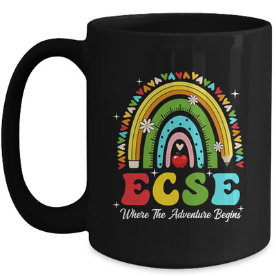 Early Childhood Special Education SPED ECSE Crew Groovy Cute Mug | teecentury