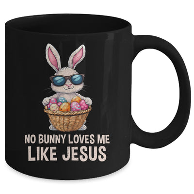 Easter No Bunny Loves Me Like Jesus Christian Kids Girls Mug | teecentury