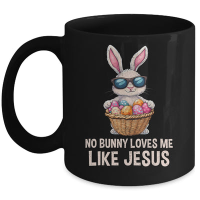 Easter No Bunny Loves Me Like Jesus Christian Kids Girls Mug | teecentury