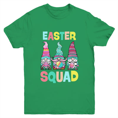 Easter Squad Teen Girls Boys Kids Cute Gnomes Easter Day Youth Shirt | teecentury