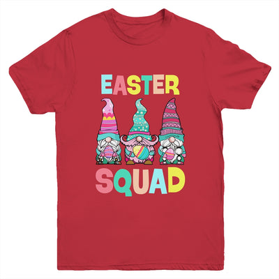 Easter Squad Teen Girls Boys Kids Cute Gnomes Easter Day Youth Shirt | teecentury