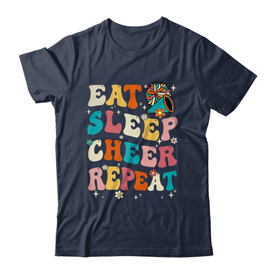 Eat Sleep Cheer Repeat Cheerleader Cheerleading Women Girls Shirt & Tank Top | teecentury