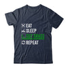 Eat Sleep Cut Grass Landscaping Funny Lawn Mowing Lawn Mower Shirt & Tank Top | teecentury