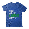 Eat Sleep Cut Grass Landscaping Funny Lawn Mowing Lawn Mower Shirt & Tank Top | teecentury