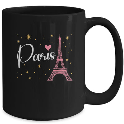 Eiffel Tower Paris Girls Guys Travel Holiday France Souvenir Mug | teecentury
