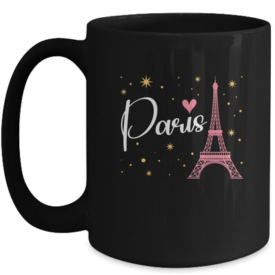 Eiffel Tower Paris Girls Guys Travel Holiday France Souvenir Mug | teecentury