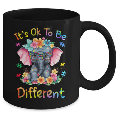 Elephant Autism Awareness It's Ok To Be Different Boys Kids Mug | teecentury