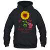 Elephant Burgundy Ribbon Multiple Myeloma Awareness Sunflower Shirt & Hoodie | teecentury