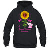 Elephant Pink Ribbon Breast Cancer Awareness Sunflower Shirt & Hoodie | teecentury