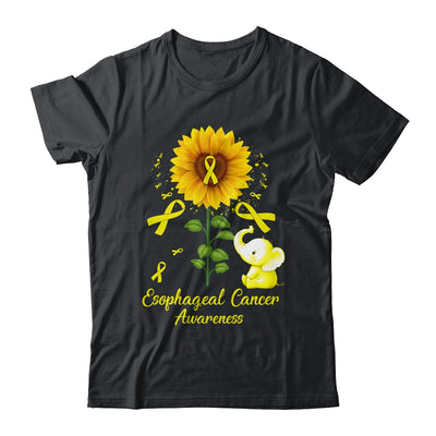 Elephant Yellow Ribbon Sarcoma Awareness Sunflower Shirt & Hoodie | teecentury