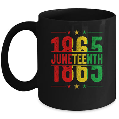 Emancipation Day Is Great 1865 Juneteenth Flag Men Women Mug | teecentury