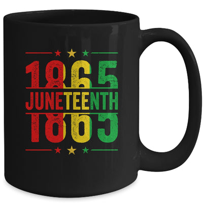 Emancipation Day Is Great 1865 Juneteenth Flag Men Women Mug | teecentury