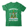 Emergency Department Christmas Holiday Skeleton Nurse ER ED Shirt & Sweatshirt | teecentury